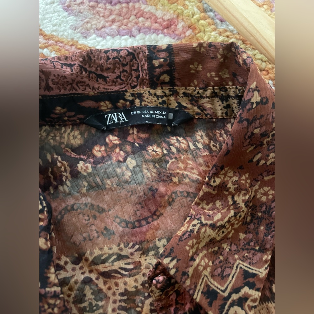 Matching Zara Paisley Skirt Set - Picture 4 of 5